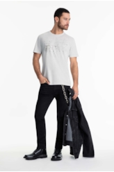 T-Shirt Fine Timeless Art Tatto Prata