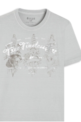 T-Shirt Fine Timeless Art Tatto Prata