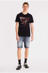 T-Shirt Fine Transgression Classic Preto