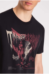 T-Shirt Fine Transgression Classic Preto