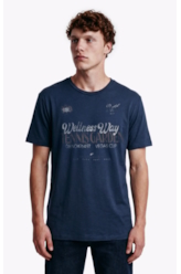 T-Shirt Fine Wellness Way Classic Dark Navy
