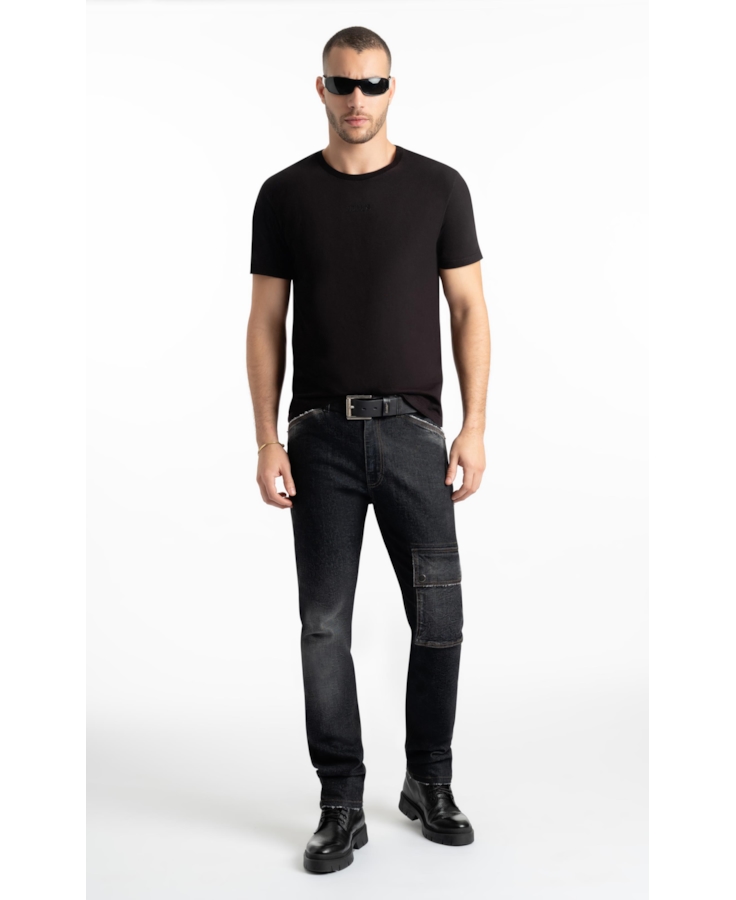 T-Shirt Finr Ellus Vynil Preto