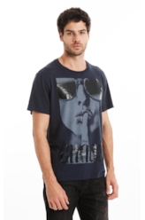 T-Shirt Flamê Fine Chaos Classic Dark Navy