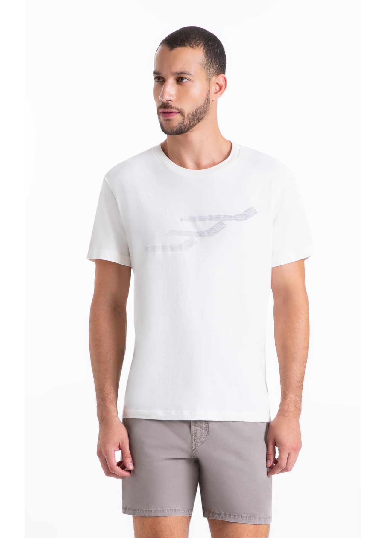 T-Shirt Flamê Fine Easa Off White
