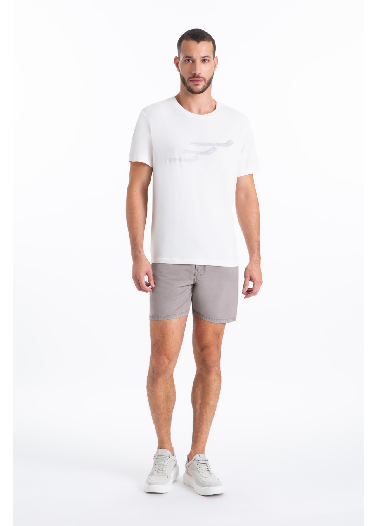 T-Shirt Flamê Fine Easa Off White
