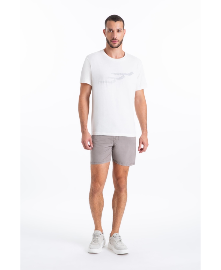 T-Shirt Flamê Fine Easa Off White