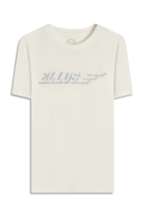 T-Shirt Flamê Fine Ellus Off White