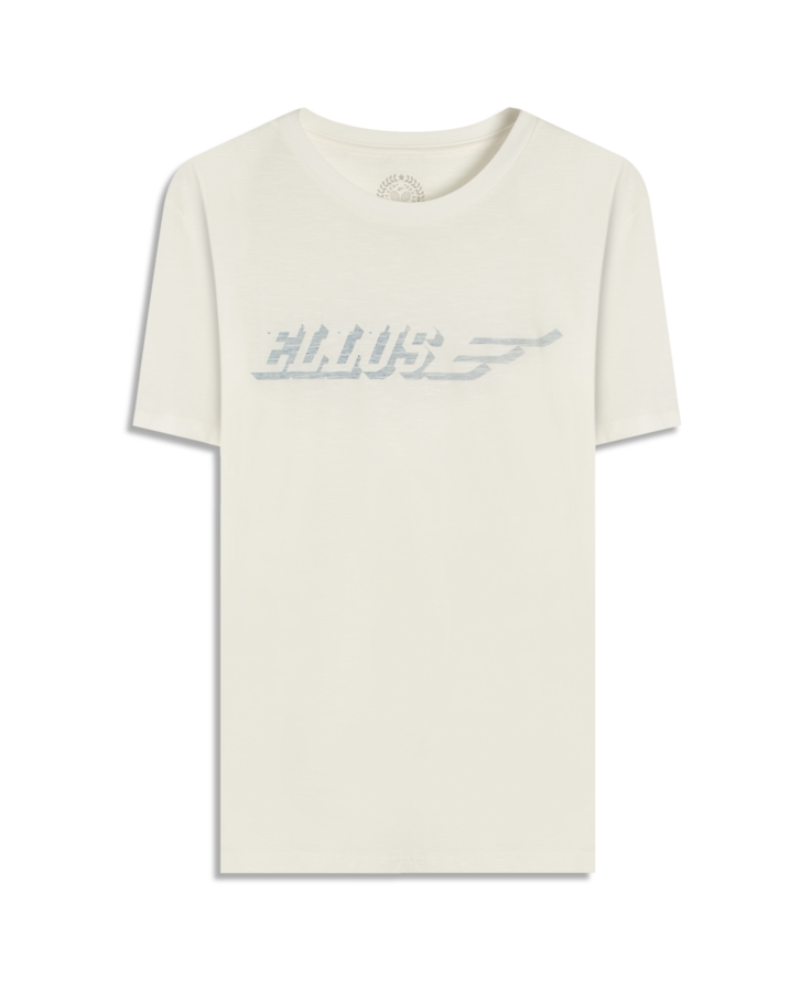 T-Shirt Flamê Fine Ellus Off White