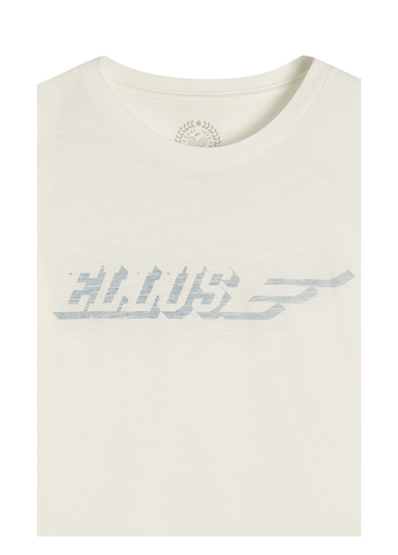 T-Shirt Flamê Fine Ellus Off White