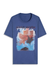 T-Shirt Flamê Fine Gracefully Azul Jeans