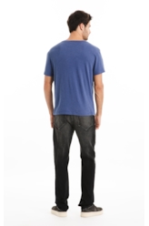 T-Shirt Flamê Fine Gracefully Azul Jeans