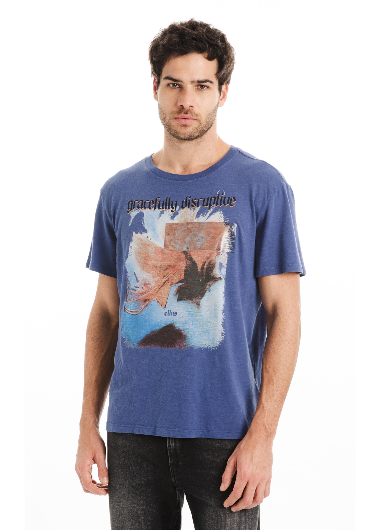 T-Shirt Flamê Fine Gracefully Azul Jeans