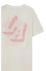 T-Shirt Flamê Fine La Ellus Classic Off White