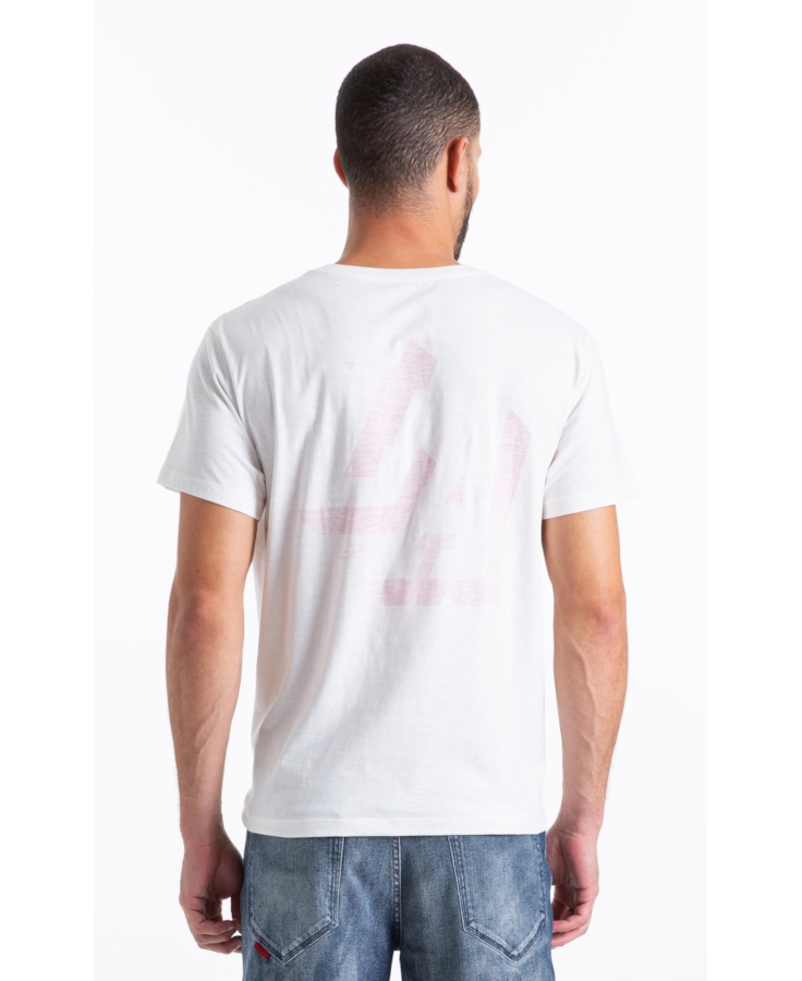 T-Shirt Flamê Fine La Ellus Classic Off White