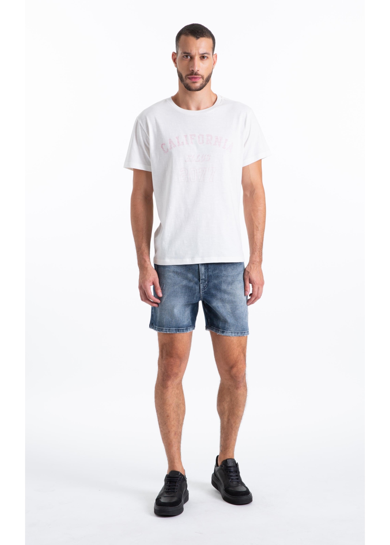 T-Shirt Flamê Fine La Ellus Classic Off White