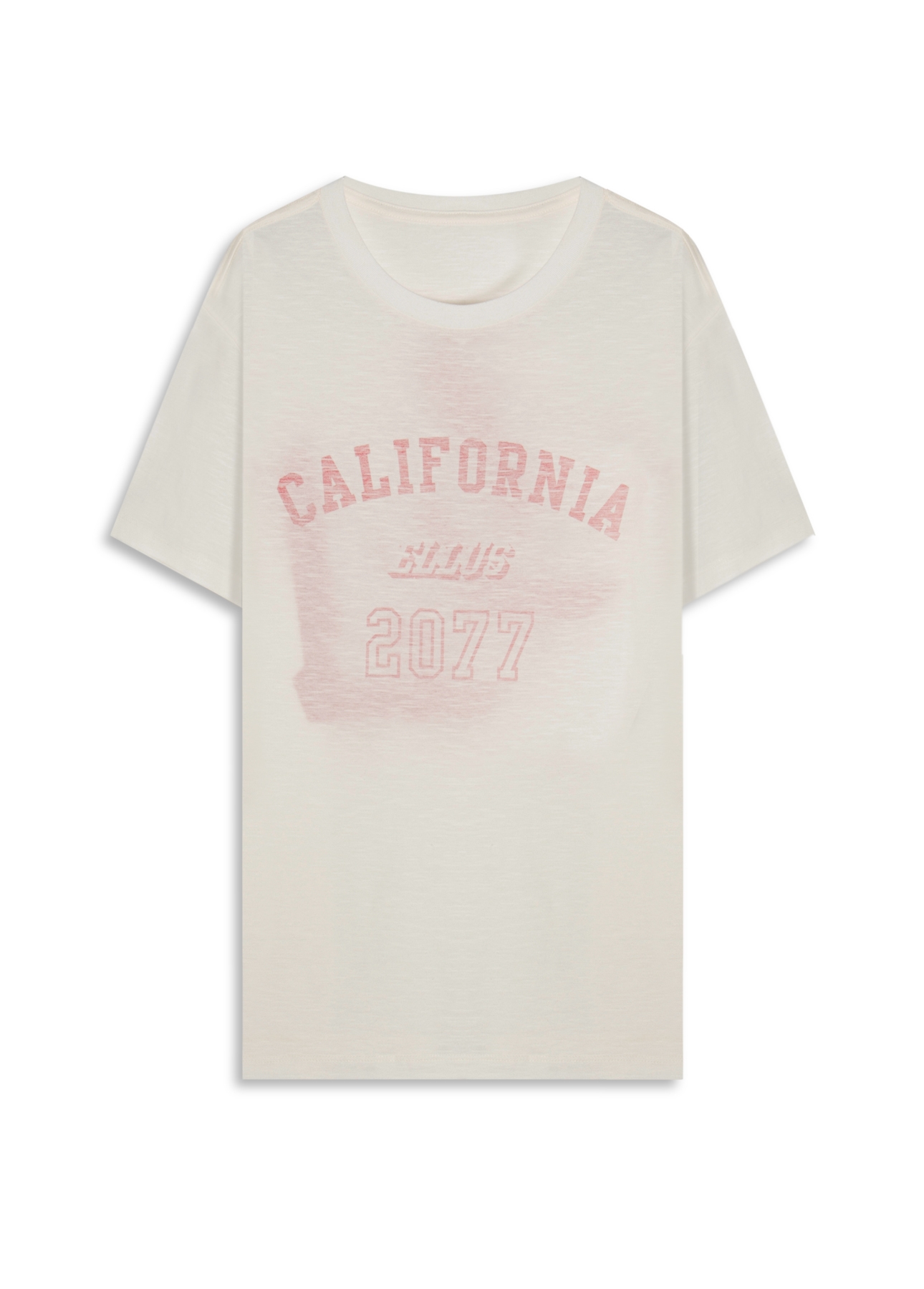 T-Shirt Flamê Fine La Ellus Classic Off White