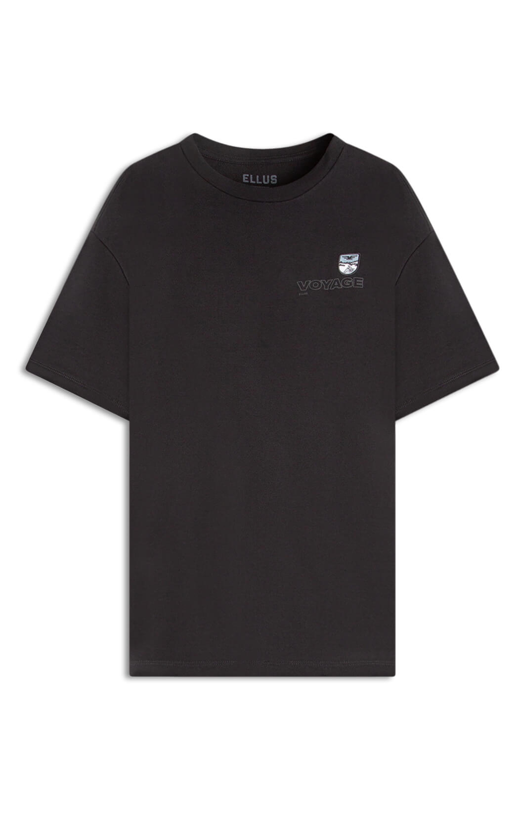 トップス 26ss EMBROIDERY T-SHIRT(BLACK) 1 T-Shirt Fleece Flower Embroidery Preto