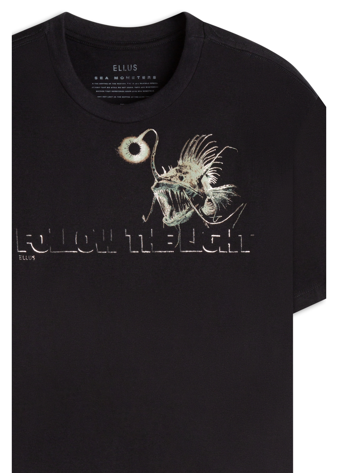 T-Shirt  Follow The Light Classic Preto