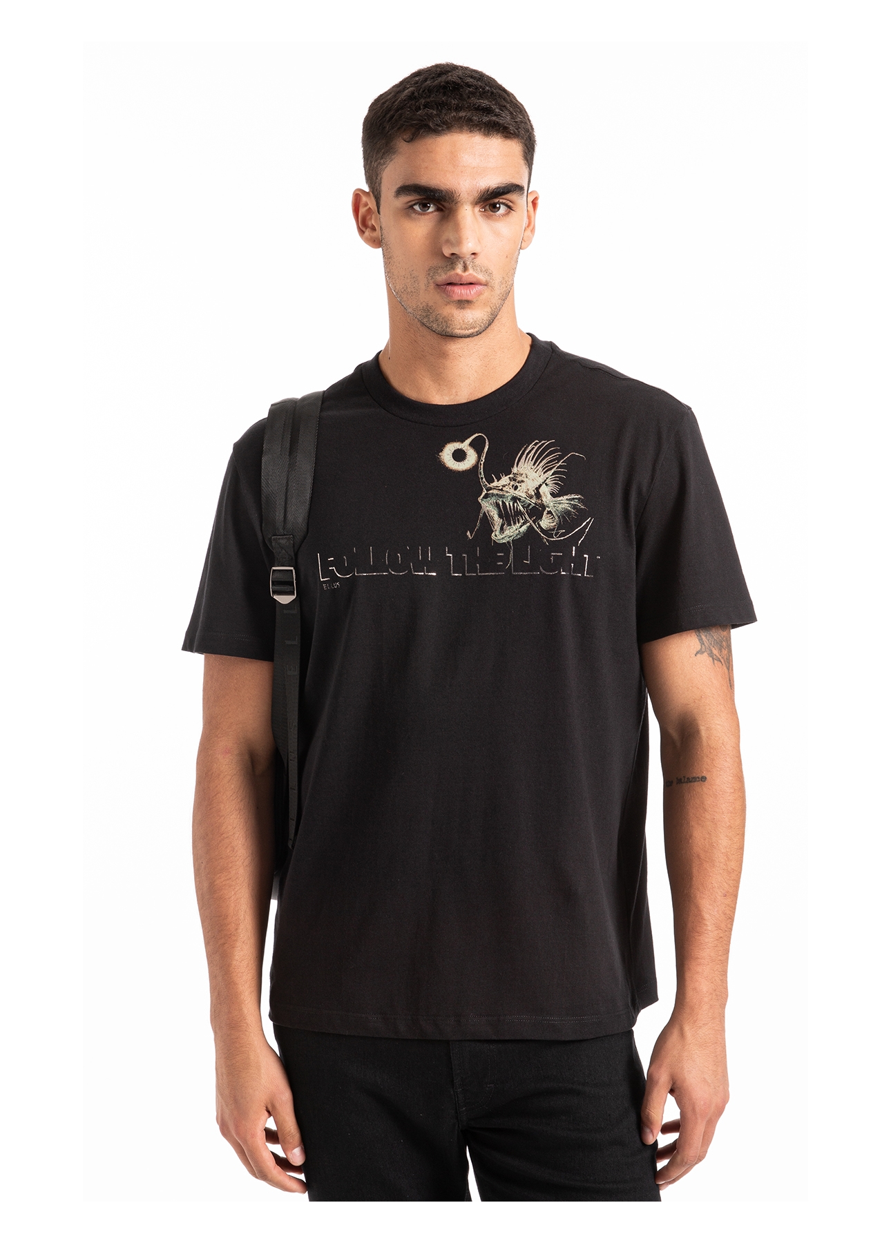 T-Shirt  Follow The Light Classic Preto