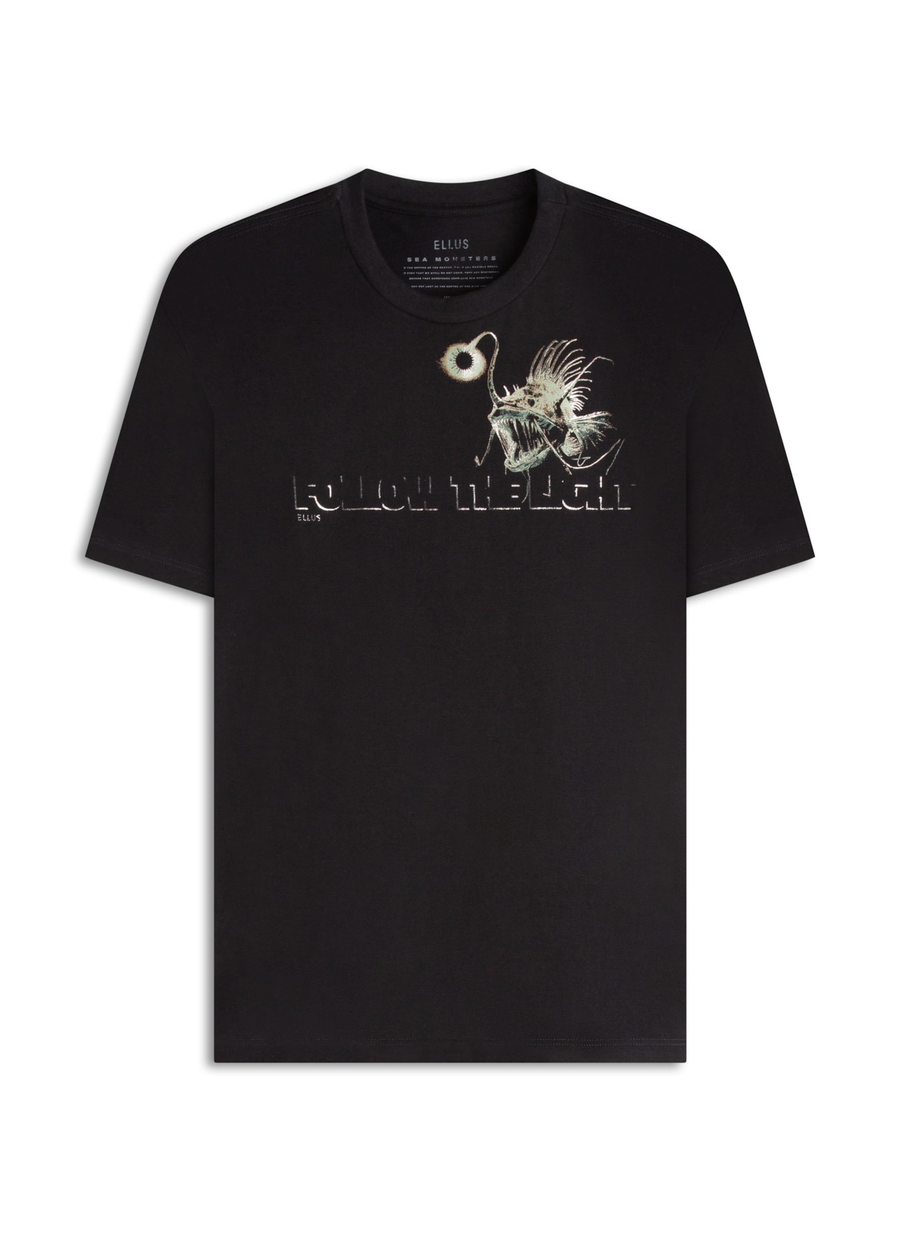 T-Shirt  Follow The Light Classic Preto