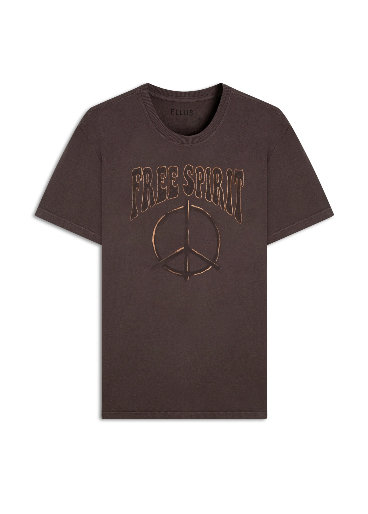 T-Shirt Free Spirit Classic Marrom