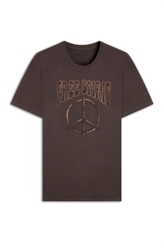T-Shirt Free Spirit Classic Marrom