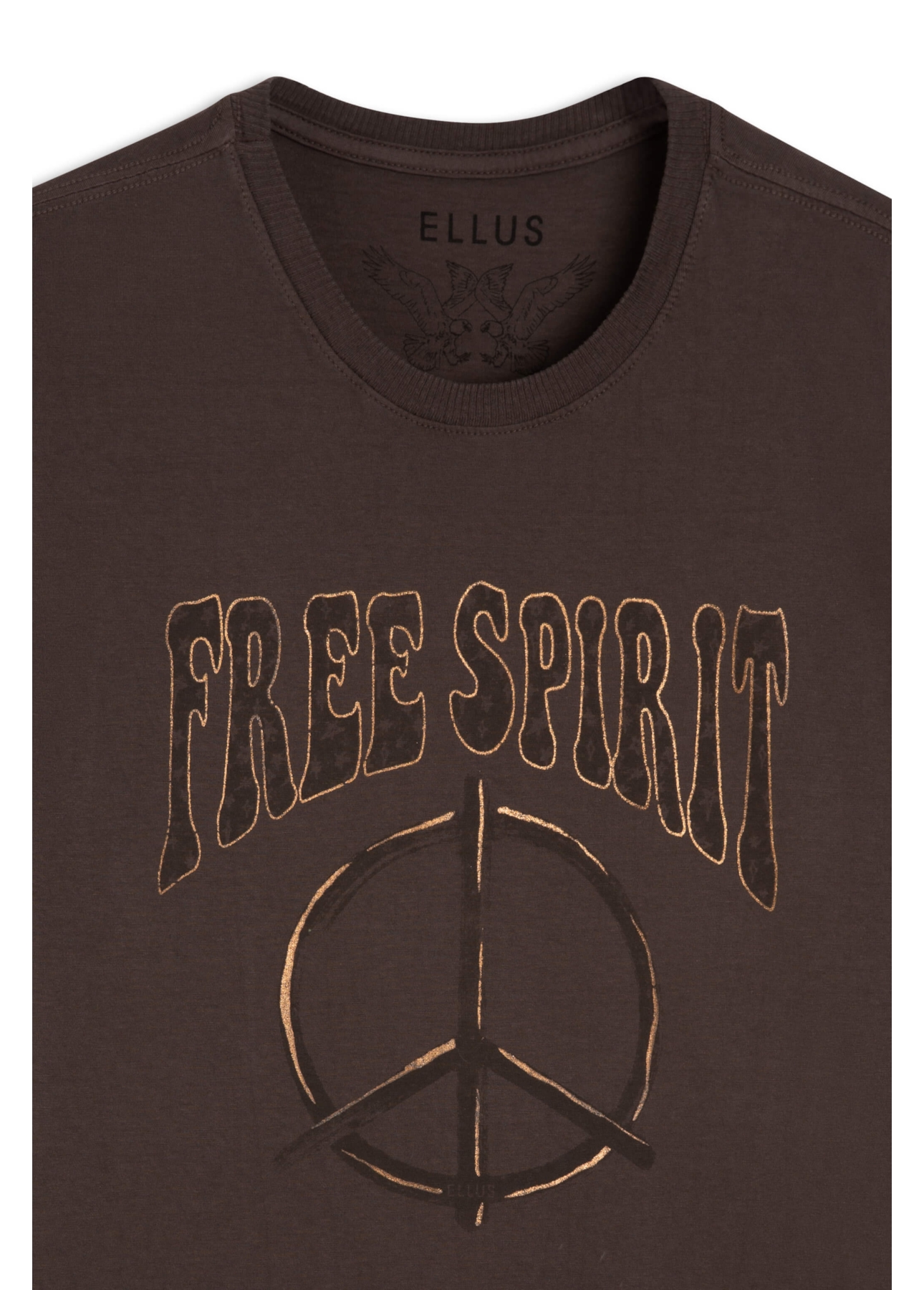 T-Shirt Free Spirit Classic Marrom