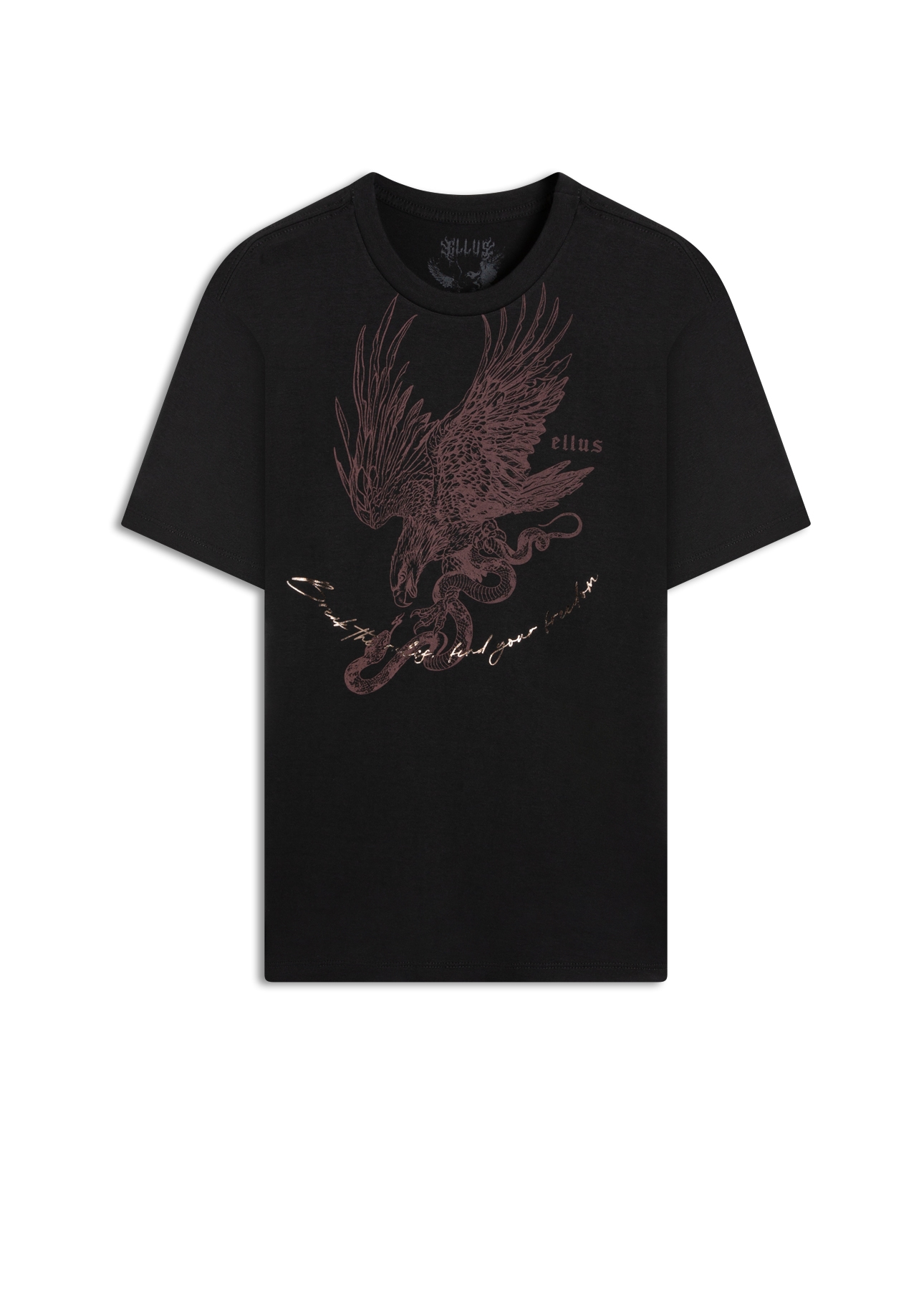 T-Shirt Freedom Eagle Classic Preto