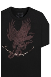 T-Shirt Freedom Eagle Classic Preto