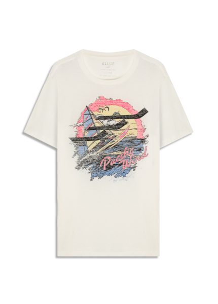T-Shirt Gase Flamê Pacific Wind Off White