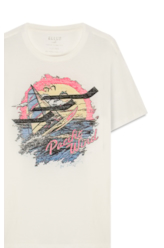 T-Shirt Gase Flamê Pacific Wind Off White