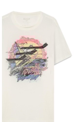 T-Shirt Gase Flamê Pacific Wind Off White