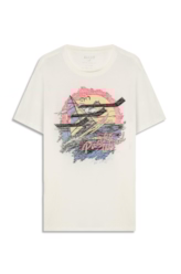 T-Shirt Gase Flamê Pacific Wind Off White