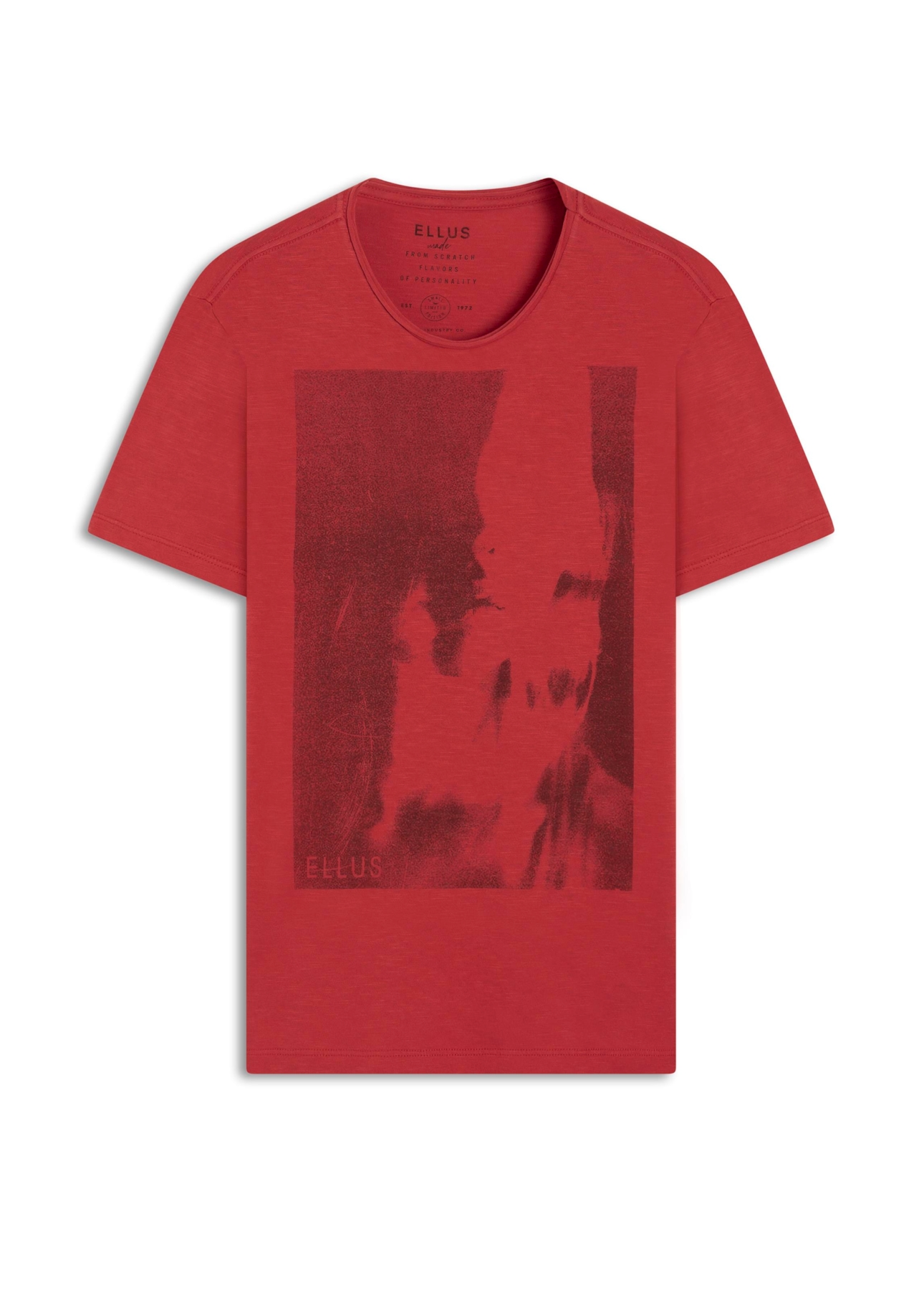 T-Shirt  Gase Grunge Photo Cereja