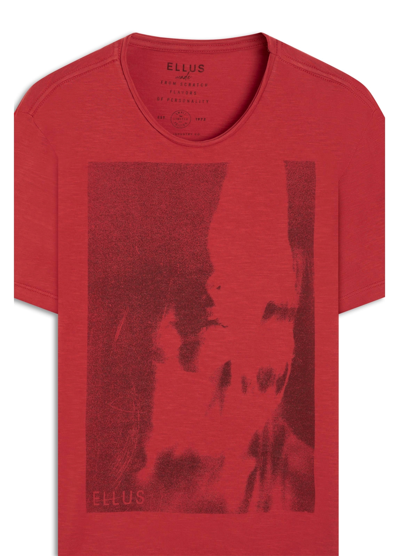 T-Shirt  Gase Grunge Photo Cereja
