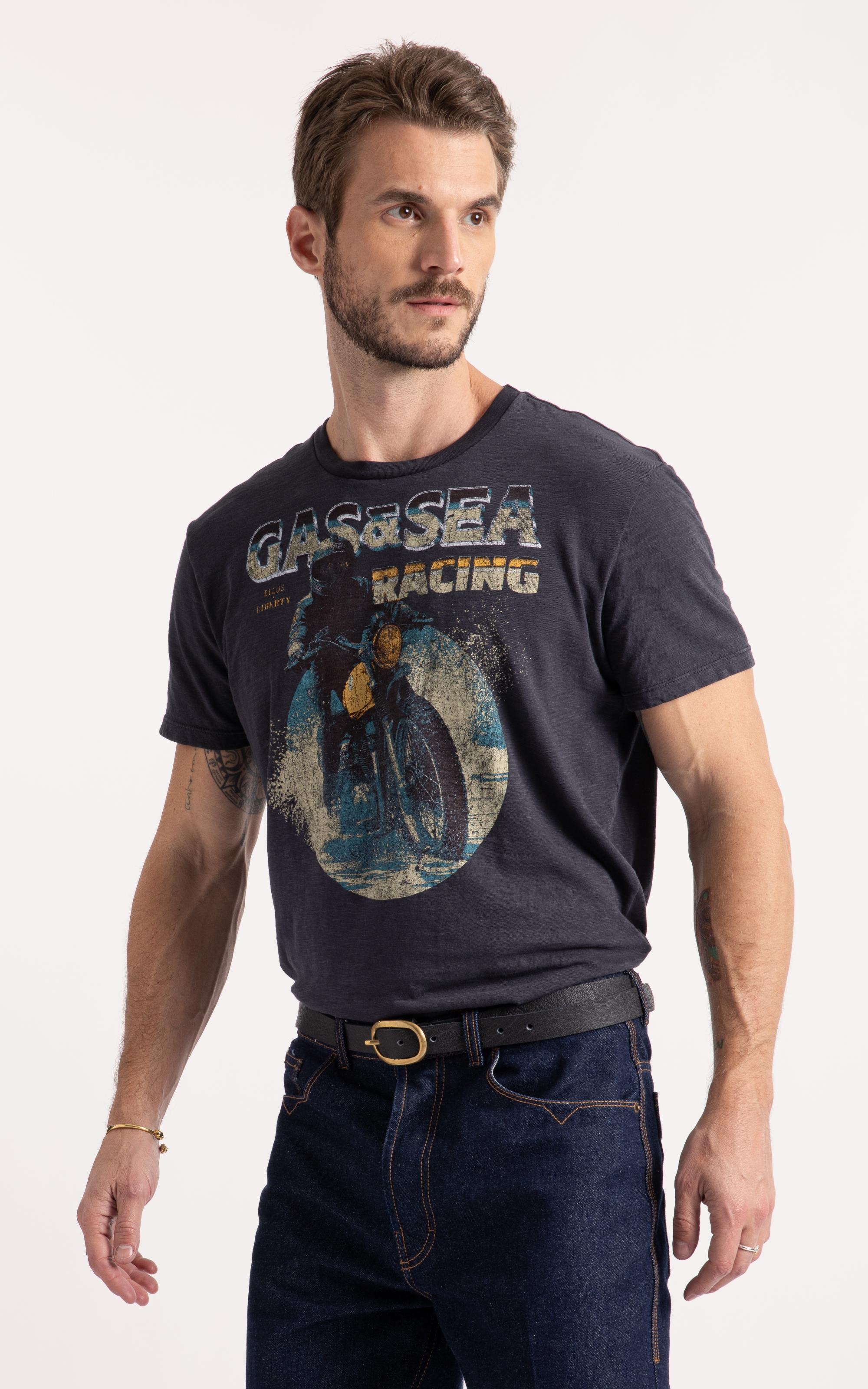 T-Shirt Gaze Flame Gas & Sea Liberty Plumbo