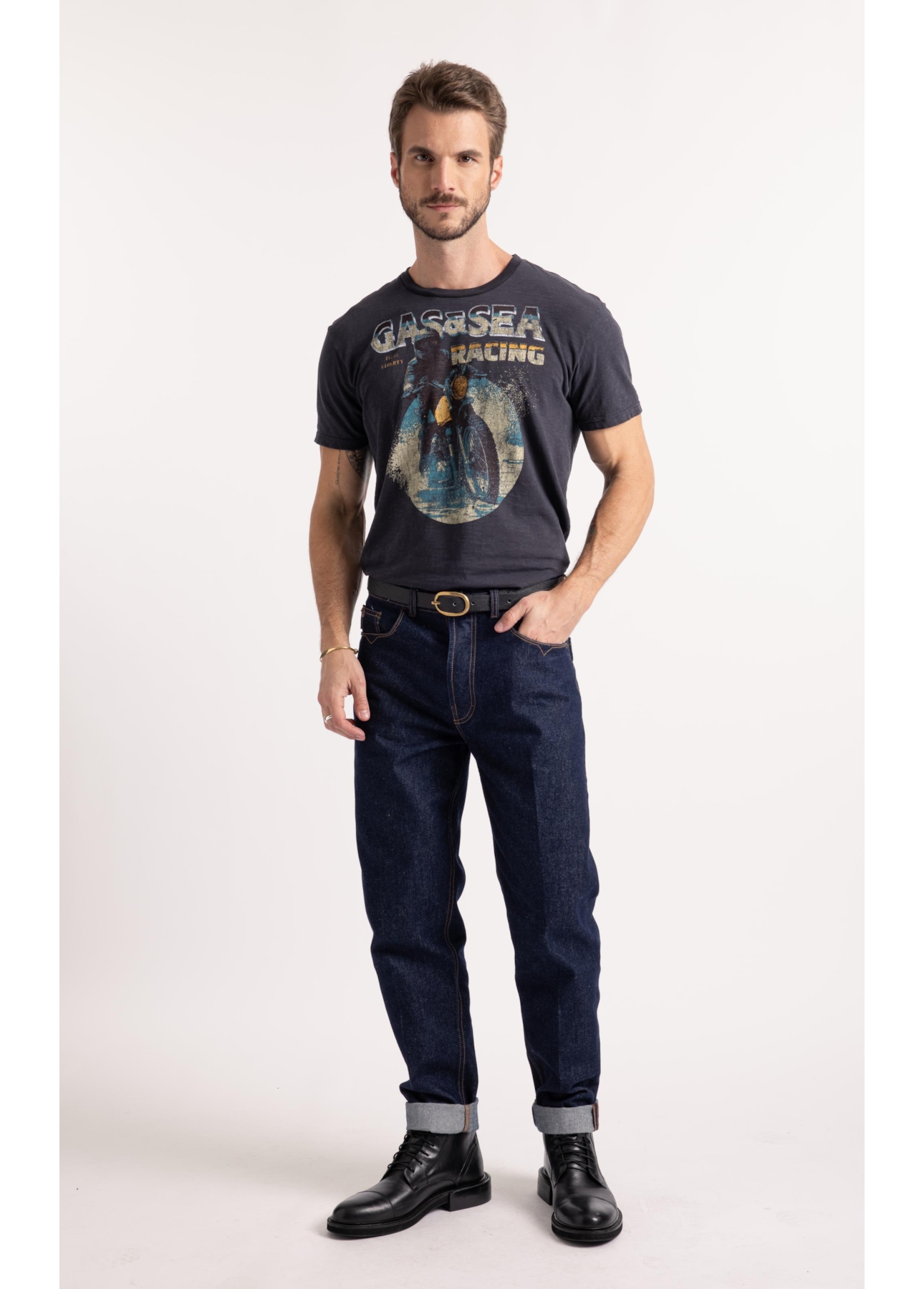 T-Shirt Gaze Flame Gas & Sea Plumbo