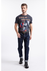 T-Shirt Gaze Flame Wildwinged Liberty Preto