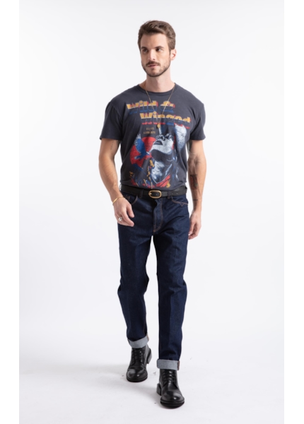 T-Shirt Gaze Flame Wildwinged Liberty Preto