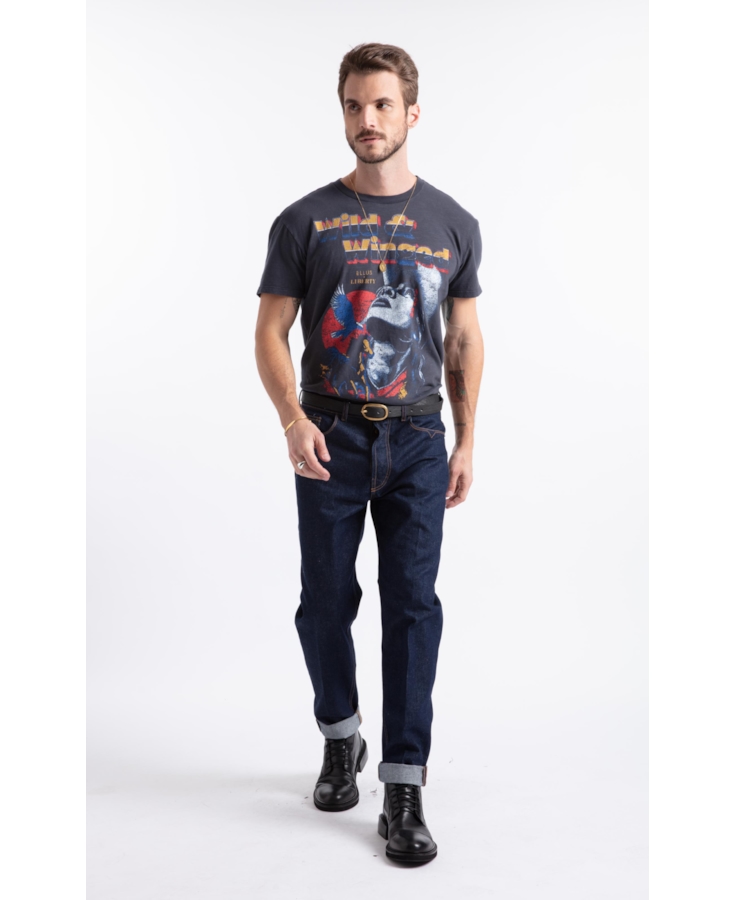 T-Shirt Gaze Flame Wildwinged Liberty Preto