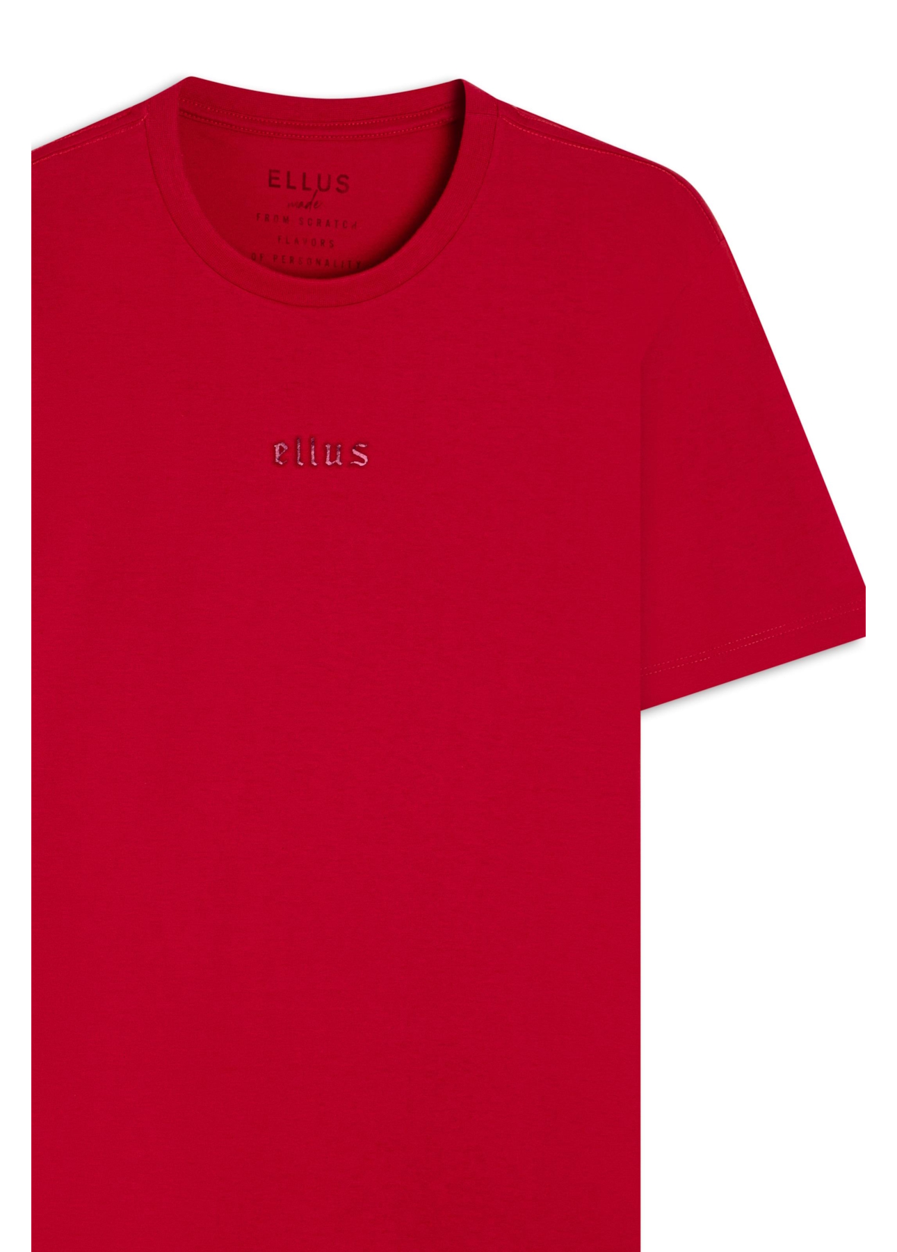 T-Shirt Gothic Ellus Foil Cereja