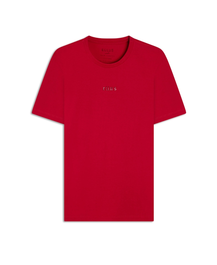 T-Shirt Gothic Ellus Foil Cereja