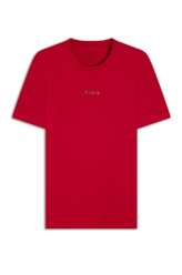 T-Shirt Gothic Ellus Foil Cereja