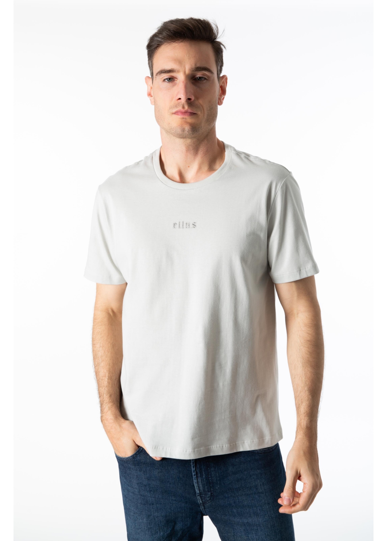 T-Shirt Gothic Ellus Foil Prata