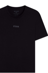 T-Shirt Gothic Ellus Foil Preto