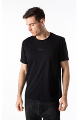T-Shirt Gothic Ellus Foil Preto