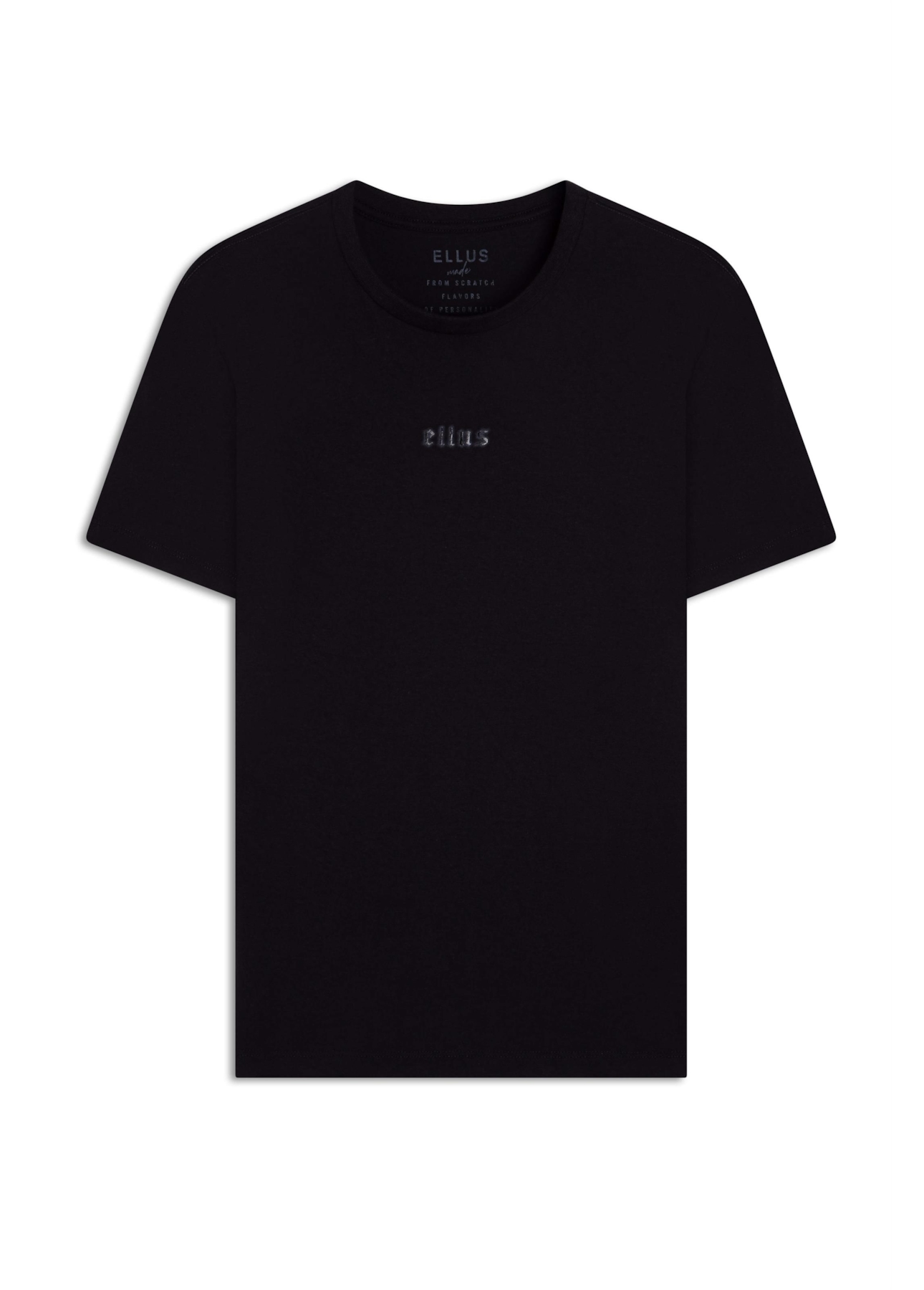 T-Shirt Gothic Ellus Foil Preto