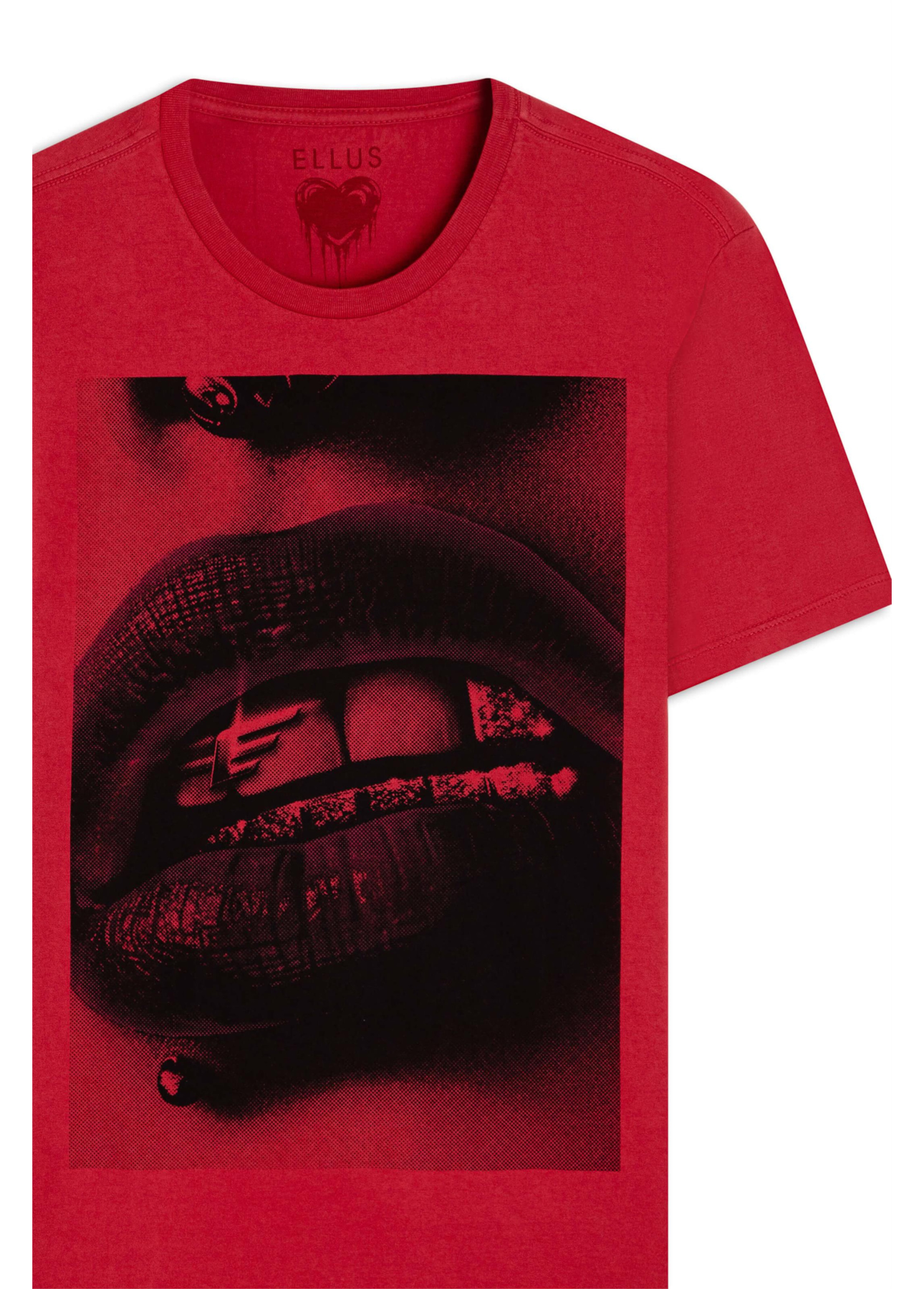 T-Shirt Grillz Classic Cereja