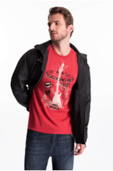 T-Shirt Guitar Rock Classic Cereja