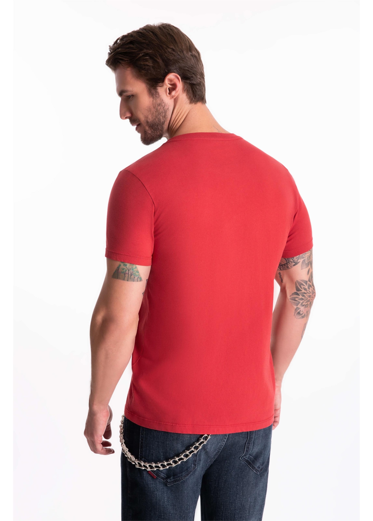 T-Shirt Guitar Rock Classic Cereja